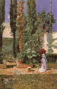 Mariano Fortuny y Marsal Fortuny-s Garden oil